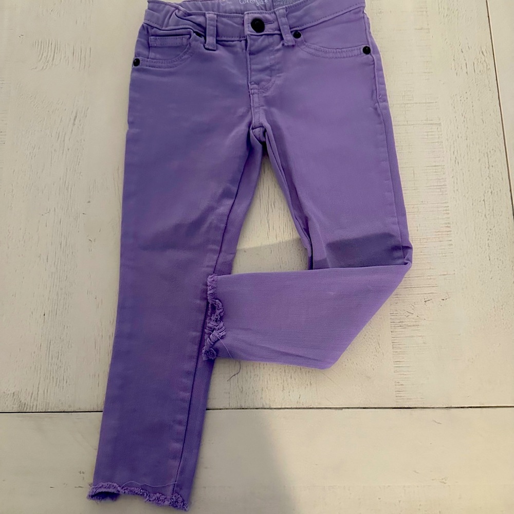 Cat N Jack purple jeans - size 4